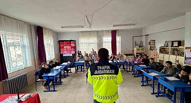 Bilecik'te öğrencilere yönelik trafik eğitimi