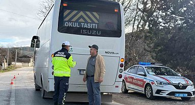 Bilecik'te okul servisleri denetlendi