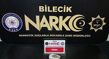 Bilecik'te skunk operasyonu: 1 gözaltı