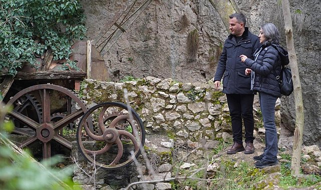 Bilecik'te tarihi değirmen için 3 boyutlu tarama çalışması