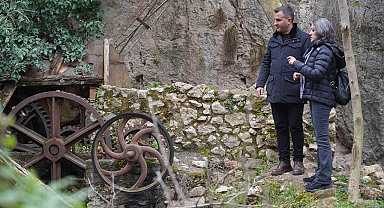 Bilecik'te tarihi değirmen için 3 boyutlu tarama çalışması