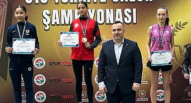 Bilecikli atlet Türkiye üçüncüsü oldu