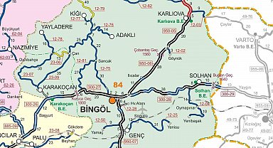 Bingöl-Erzurum karayolu tır trafiğine kapandı