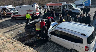 Bingöl'de feci kaza: 2 ölü, 3 yaralı