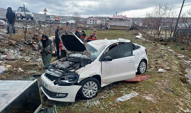 Bingöl'de trafik kazası: 7 yaralı