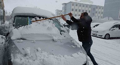 Bitlis'te kar mesaisi