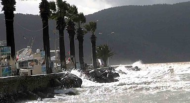 Bodrum-Kaş arası denizlerde fırtına uyarısı