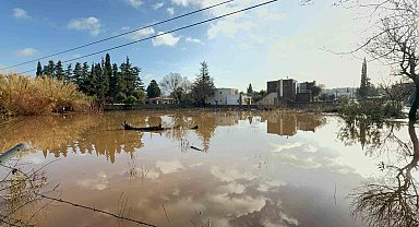 Bodrum'da selin tablosu gün ağarınca ortaya çıktı