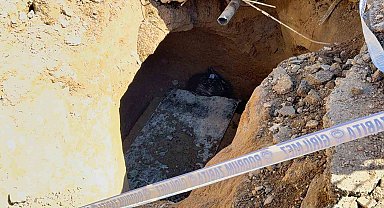 Bodrum'da su isale hattı kazısında lahit bulundu