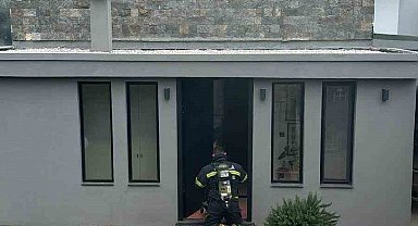 Bodrum'da villada yangın çıktı