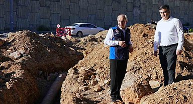 Bodrum'un su isale hatları yenileme çalışmaları devam ediyor