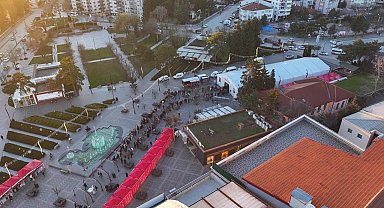 Bolu Belediyesi iftar çadırına yoğun ilgi