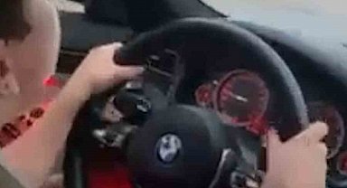 Bolu'da çocuğuna araba veren aileye ceza kesildi