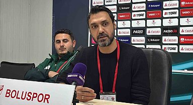 Boluspor-Hatayspor maçının ardından