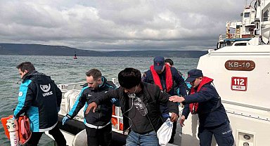 Bozcaada açıklarında ticari gemide rahatsızlanan bir kişinin tıbbi tahliyesi gerçekleştirildi