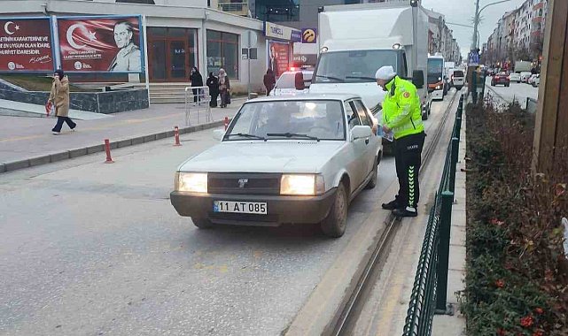 Bozüyük'te yaya geçidi uygulaması