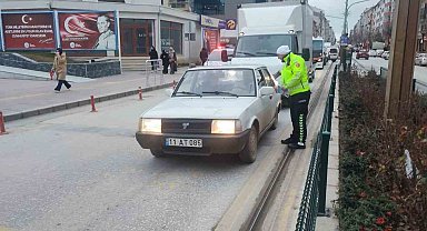 Bozüyük'te yaya geçidi uygulaması