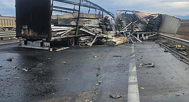 Bulgaristan'da tır kazası: 2 Türk şoför hayatını kaybetti