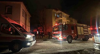 Burdur'da baca yangını korkuttu