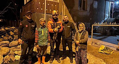 Burdur'da kuyuya düşen oğlak ekipler tarafından kurtarıldı