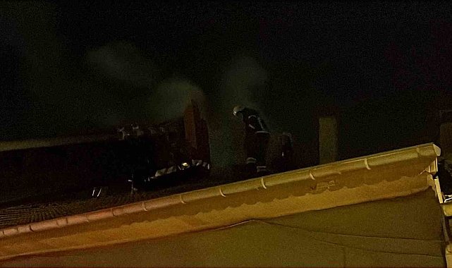 Burdur'da müstakil evin bacısında yangın