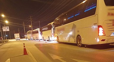 Burdur'da şehirlerarası yolcu taşımacılığına denetim