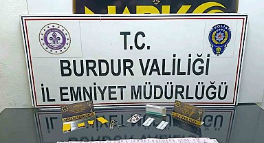 Burdur'da uyuşturucu ile mücadele sürüyor
