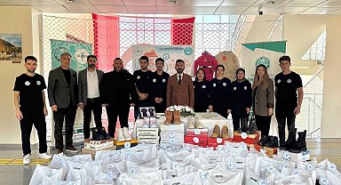 Burhaniye'de ihtiyaç sahibi öğrencilere kışlık destek sağlandı