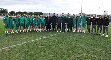 Bursa Büyükşehir Belediyesi'nden Bursaspor'a güçlü destek