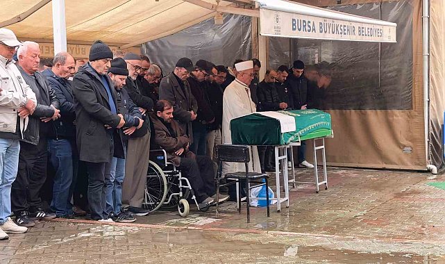 Bursa'da damadı tarafından öldürülen kayınpeder son yolculuğuna uğurlandı