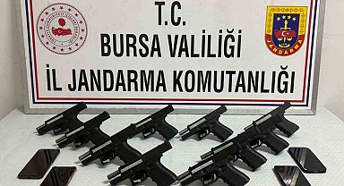 Bursa'da Jandarmadan silah operasyonu