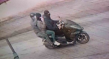 Bursa'da motosikletli maskeli hırsızlar 68 saatlik kamera incelemesiyle yakalandı