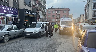 Bursa'da otomobilin çarptığı yaya yaralandı