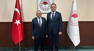 Büyükkılıç'tan 'yatırım ve proje' odaklı Ankara temasları