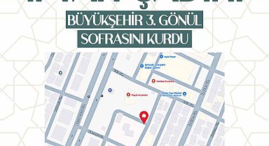 Büyükşehir, 3'üncü gönül sofrasını Eskişehir Bağlarına kurdu