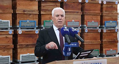 Büyükşehir'den arıcılara kovan desteği