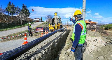 Çal'da ekonomik ömrünü tamamlayan hatlar bir bir yenileniyor