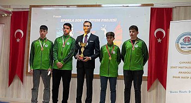 Çamardı'nda Sporla Sosyal Uyum Projesi'nde anlamlı buluşma