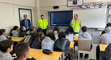 Çan Emniyeti'nden 442 öğrenciye güvenli sürüş eğitimi