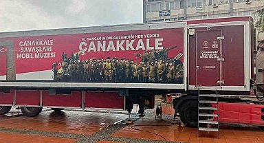Çanakkale Savaşları Mobil Müzesi Aliağa'da