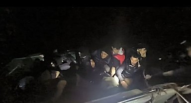 Çanakkale'de 7 kaçak göçmen ve 1 göçmen kaçakçısı yakalandı