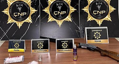 Çanakkale'de uyuşturucu imal ve ticareti suçundan 3 tutuklama