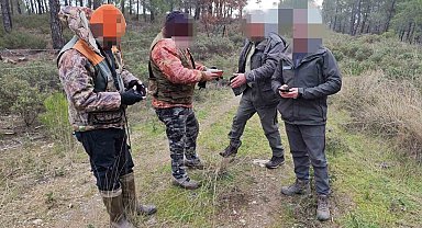 Çanakkale'de yasa dışı avcılık yapan 7 kişiye 98 bin TL ceza