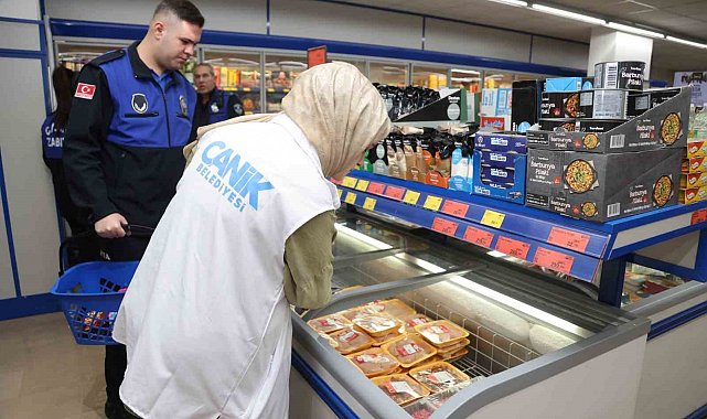 Canik'te marketlere sıkı denetim