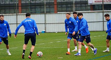 Çaykur Rizespor, Gençlerbirliği maçı hazırlıklarını sürdürdü