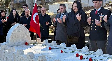 Çetinkaya, ölümünün 77'nci yıl dönümünde yad edildi