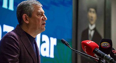 CHP Genel Başkanı Özel: "Filistin için verilen mücadeleye hem diplomatik desteği hem de insani desteği vermiş olan bir ülkeyiz"