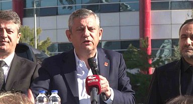 CHP Genel Başkanı Özgür Özel vatandaşlarla bir araya geldi