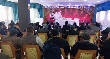 Çiftçilere eğitim verildi