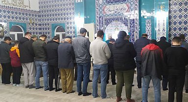 Çine'de cemaat Ramazan öncesi sabah namazında buluştu